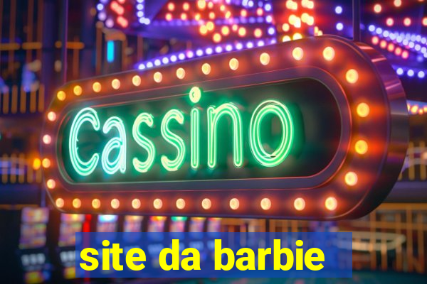 site da barbie - jogos